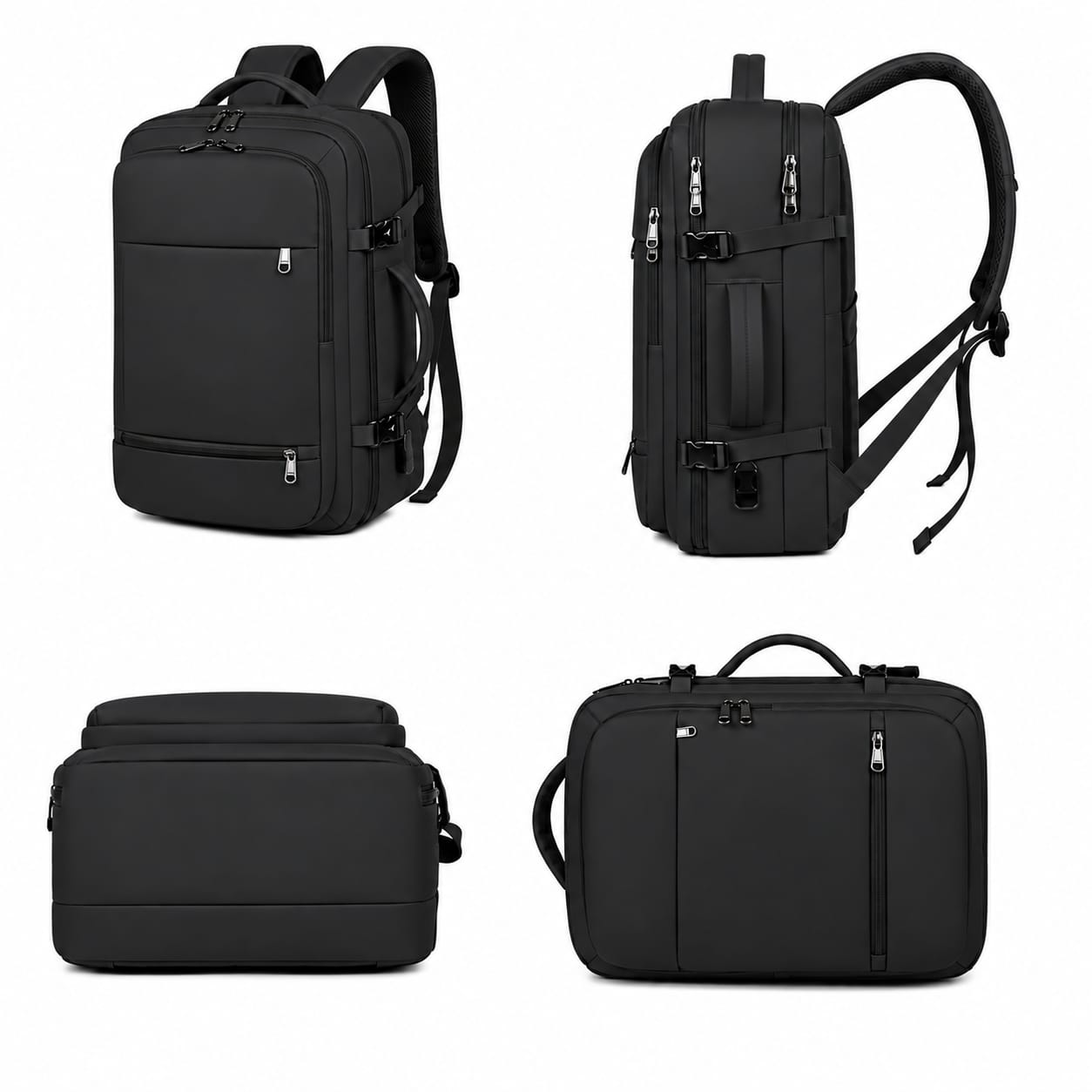 Rucsac de Călătorie LUNARIA, culoarea negru