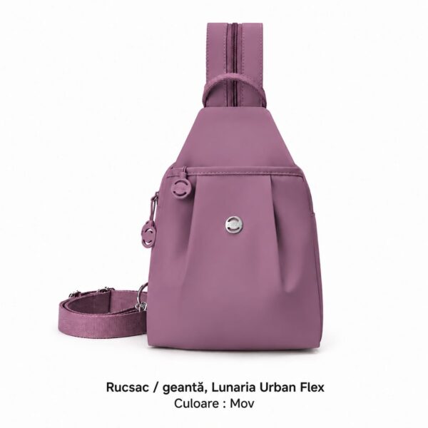Mini Rucsac Multifuncțional LUNARIA, culoarea mov