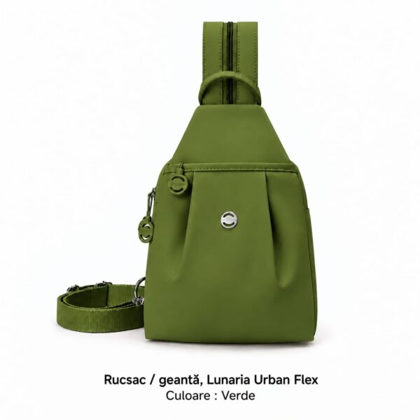 Mini Rucsac Multifuncțional LUNARIA, culoarea verde