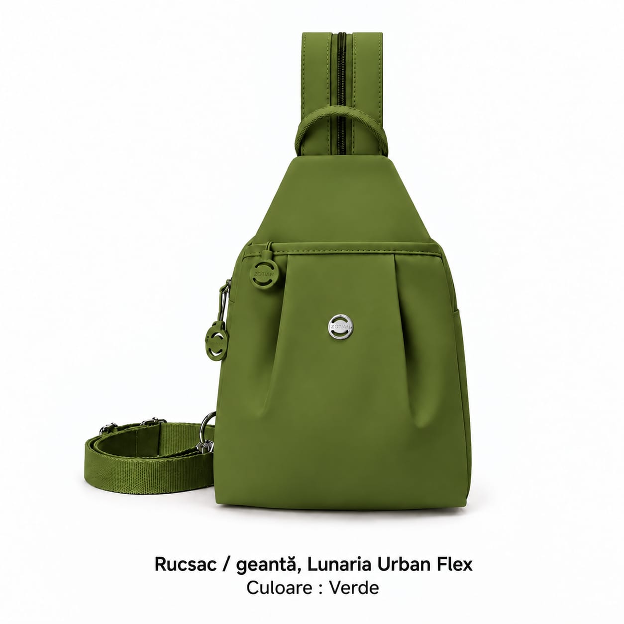Mini Rucsac Multifuncțional LUNARIA, culoarea verde